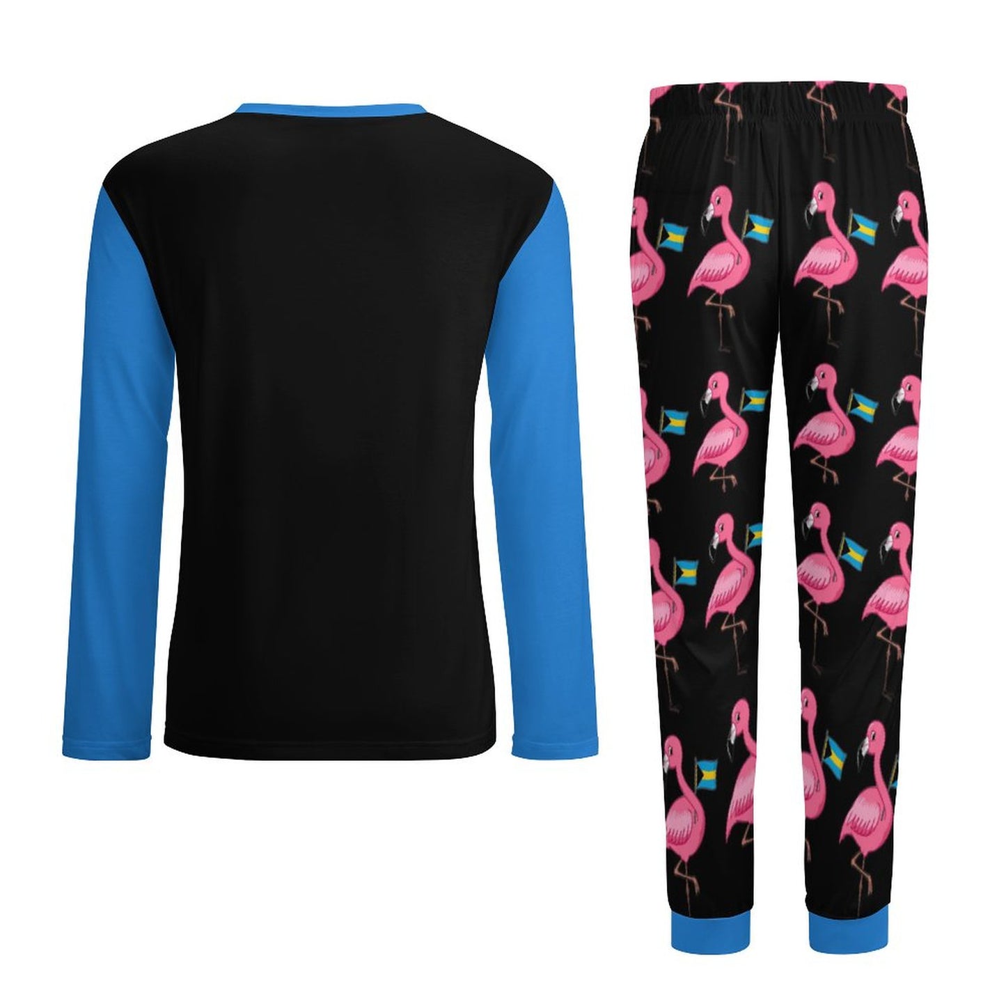 TropiKulture Flamingo Print 2 Piece Set Unisex