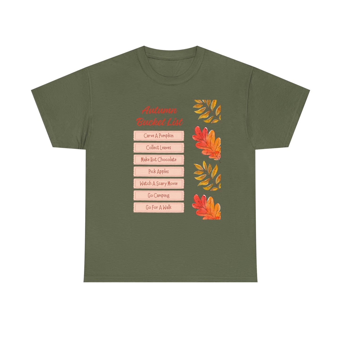 Autumn Bucket List Tee | Cozy Fall Vibes