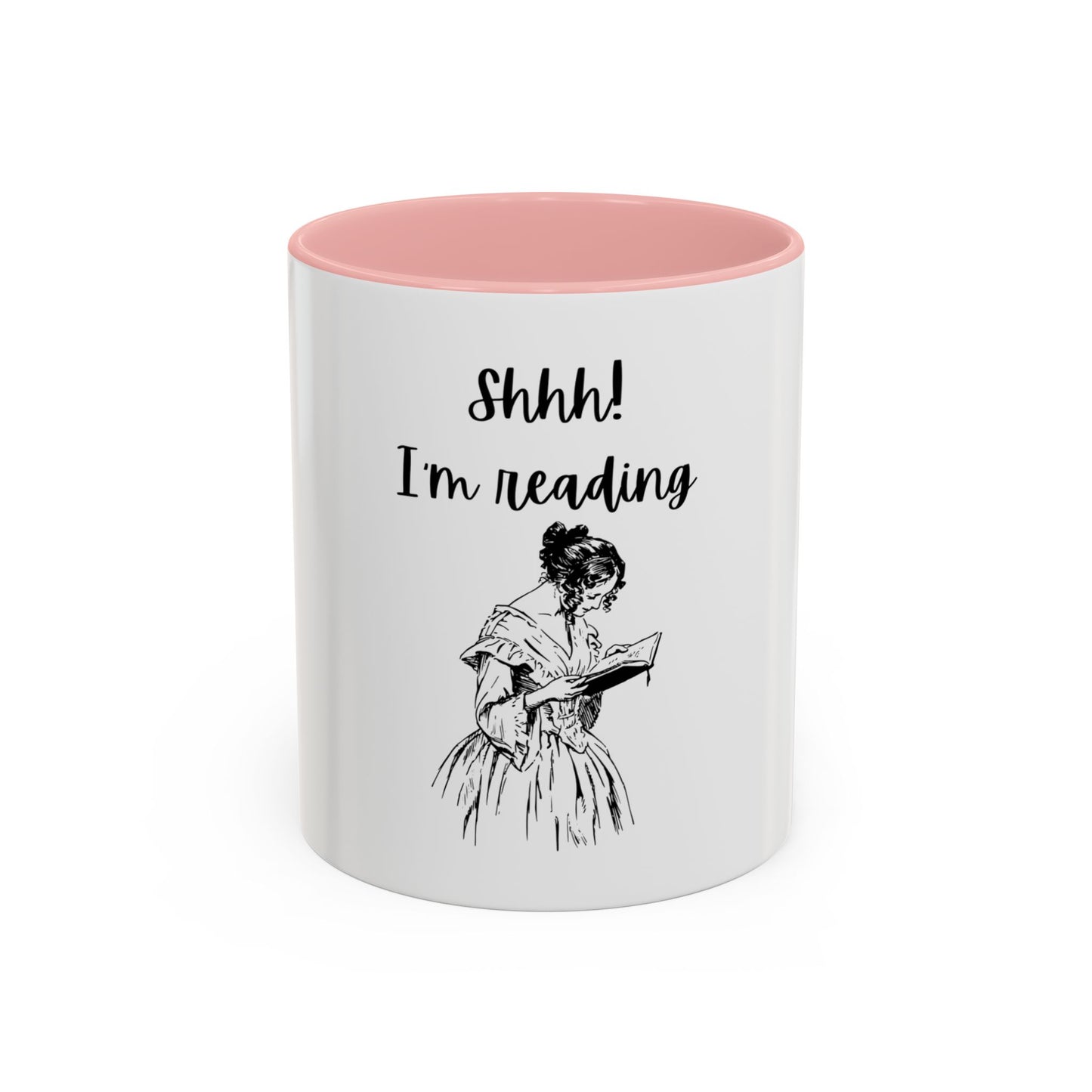 Shhh! I'm Reading Mug - Perfect for Book Lovers, Cozy Home, Literary Gifts, Coffee Cup, Reading Nook Decor, Funny Gift Idea