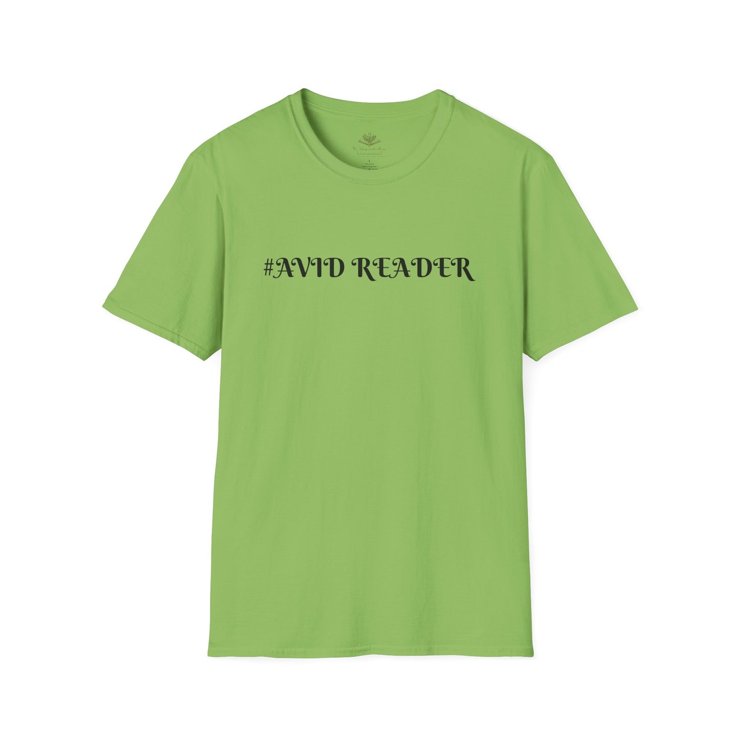 #AVID READER Unisex Softstyle T-Shirt - Perfect for Book Lovers, Gifts for Readers, Cozy Attire, Ideal for Book Clubs, Casual Style