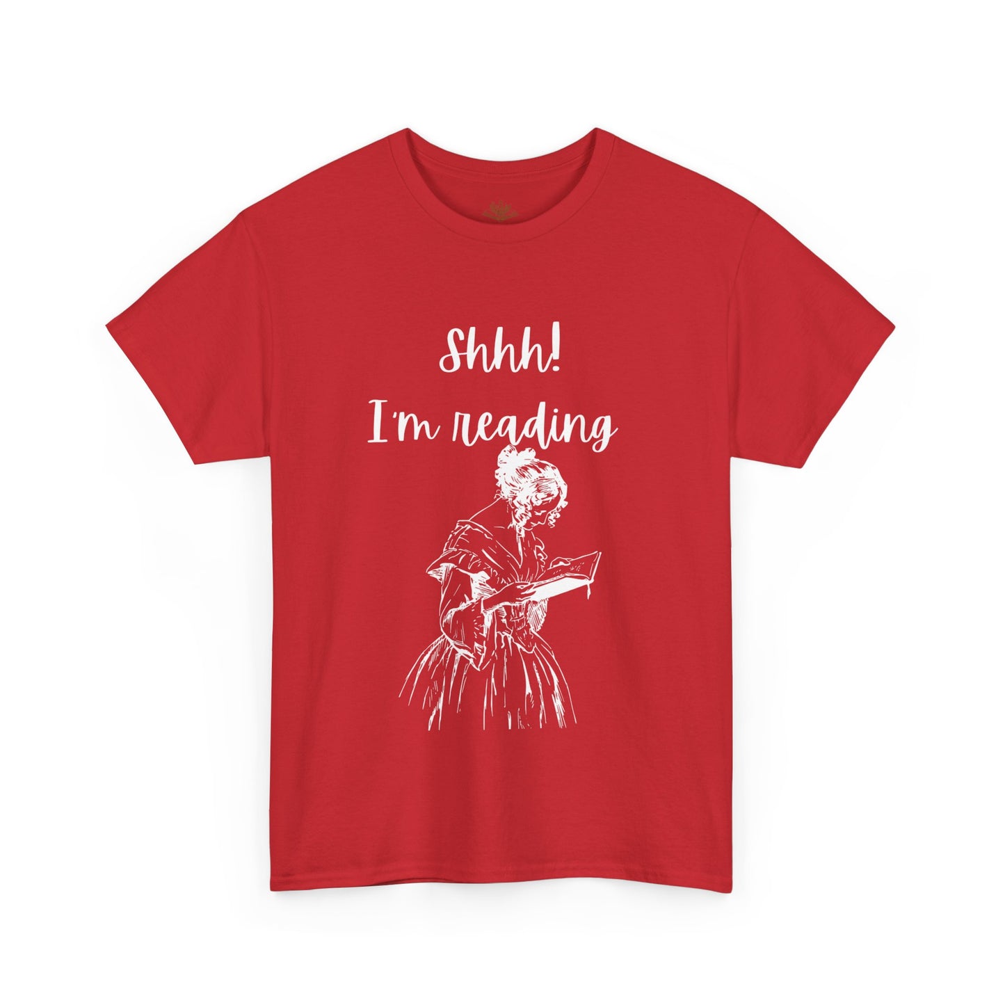 Shhh! I'm Reading Unisex Heavy Cotton Tee