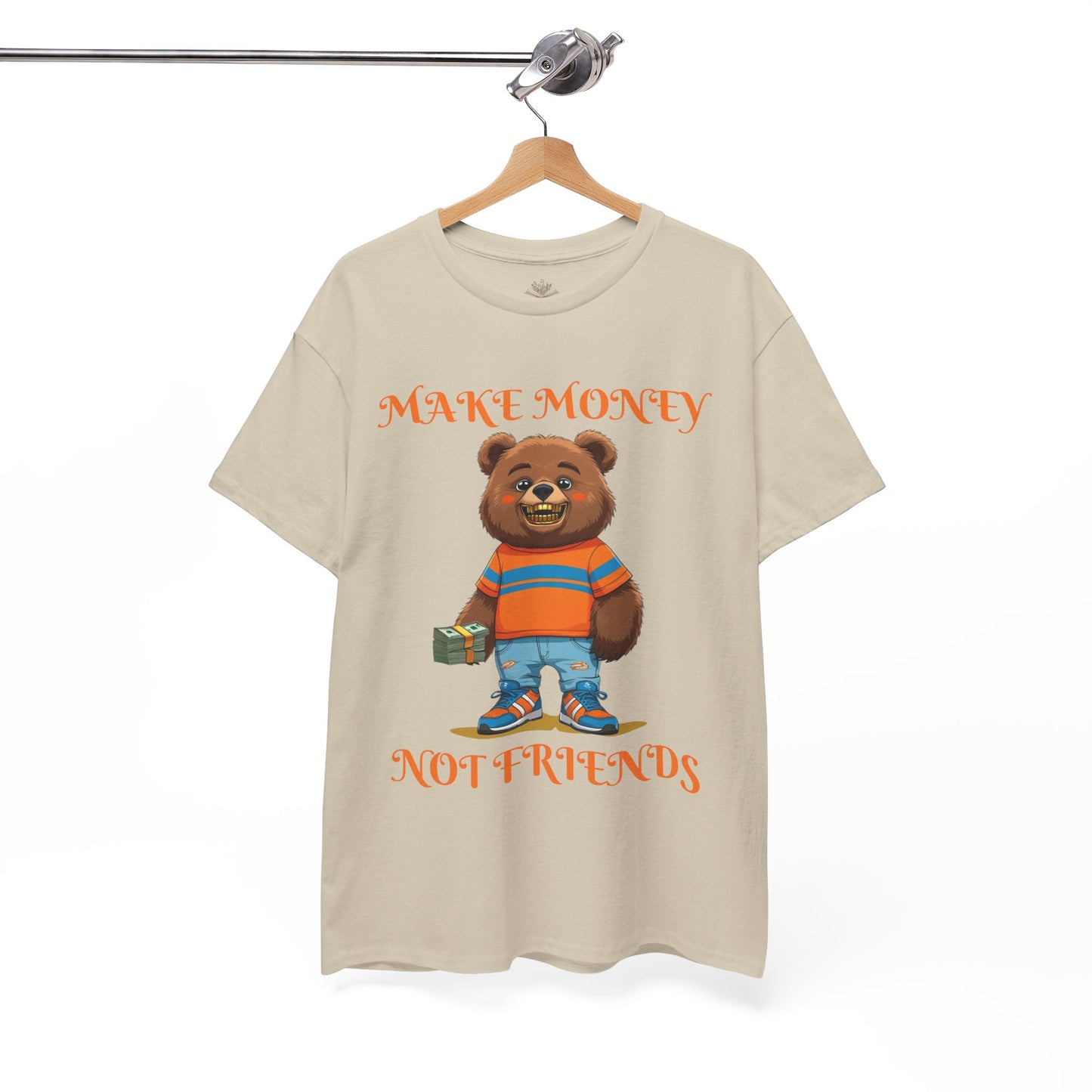 Make Money, Not Friends Graphic Tee