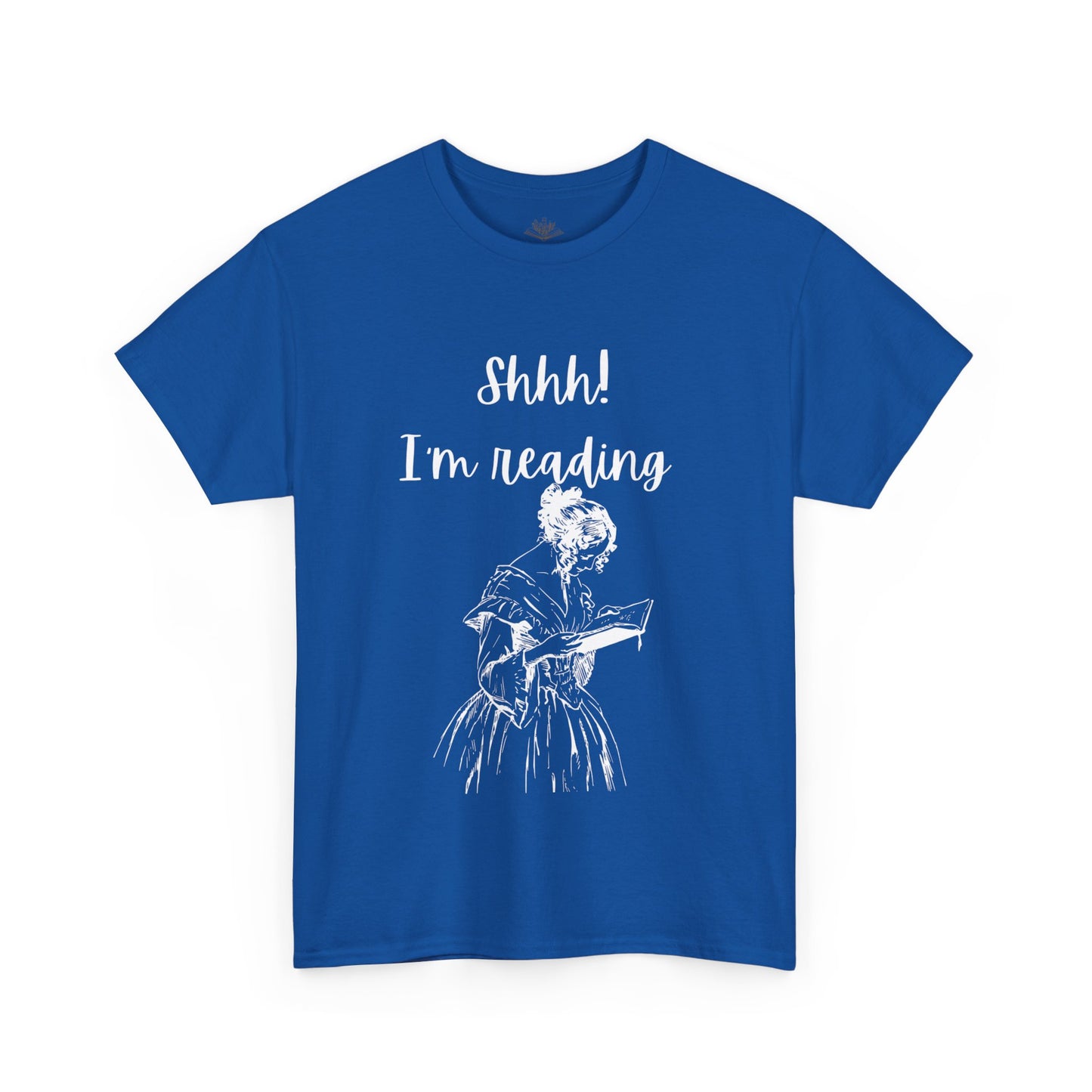 Shhh! I'm Reading Unisex Heavy Cotton Tee