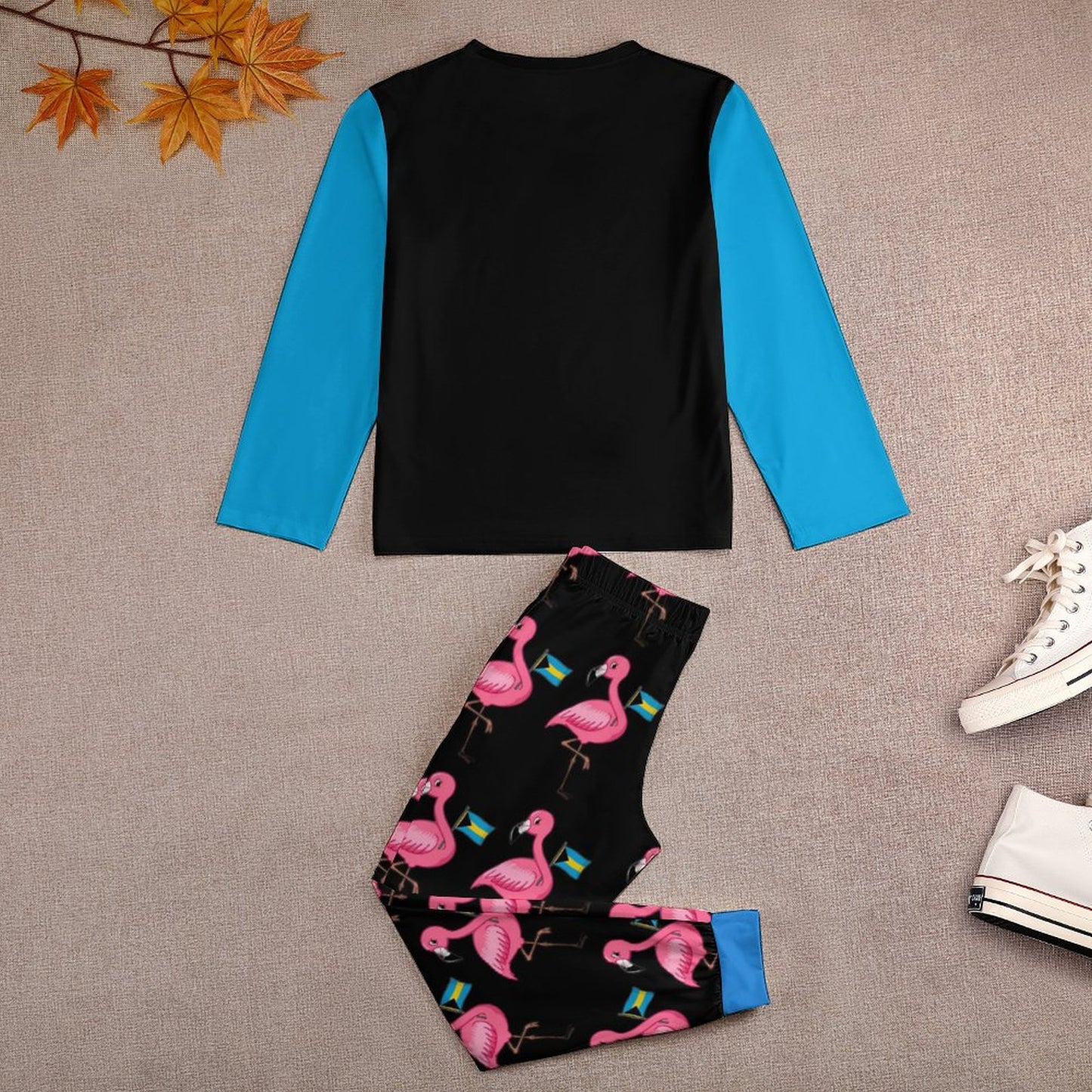 TropiKulture Flamingo Print 2 Piece Set (Kids)