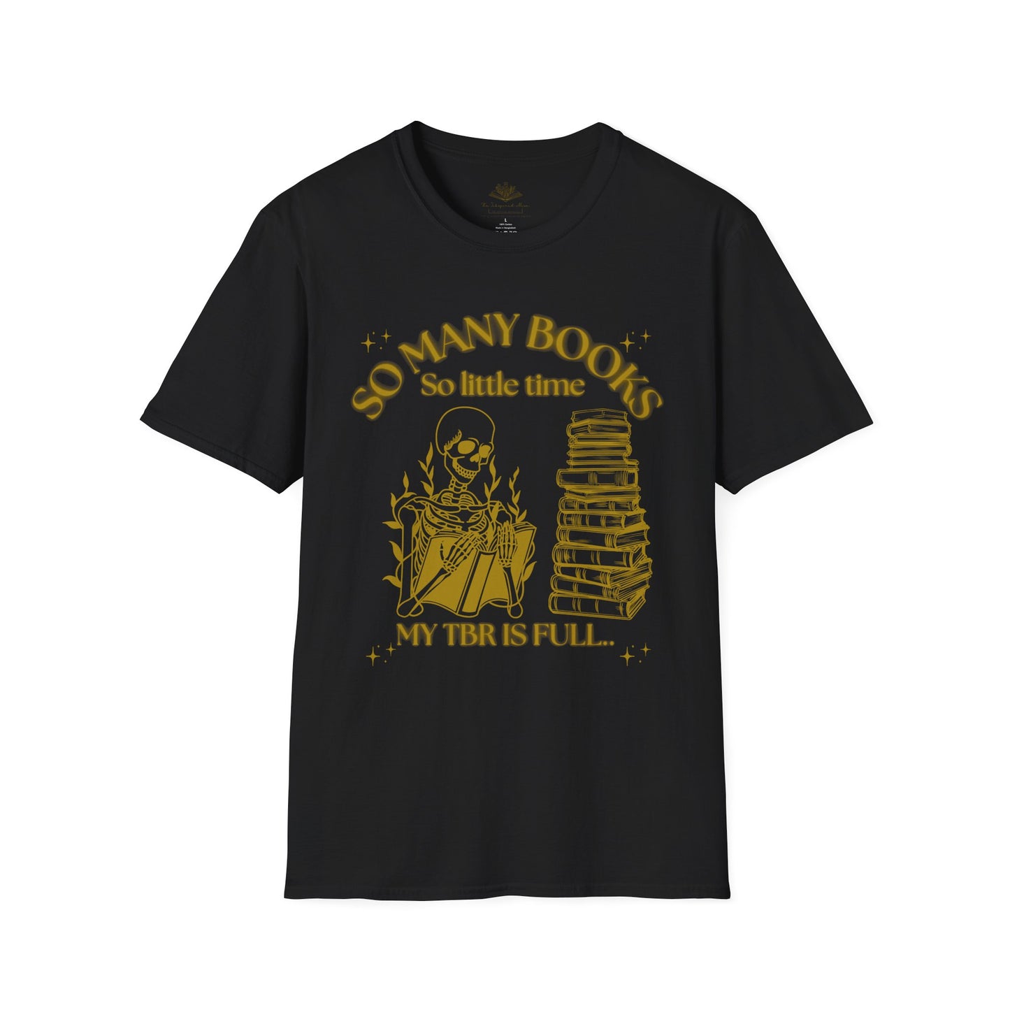 'So Many Books So Little Time' Design, Ideal for Readers, Gifts for Book Festivals, Literary Events, Reading Parties