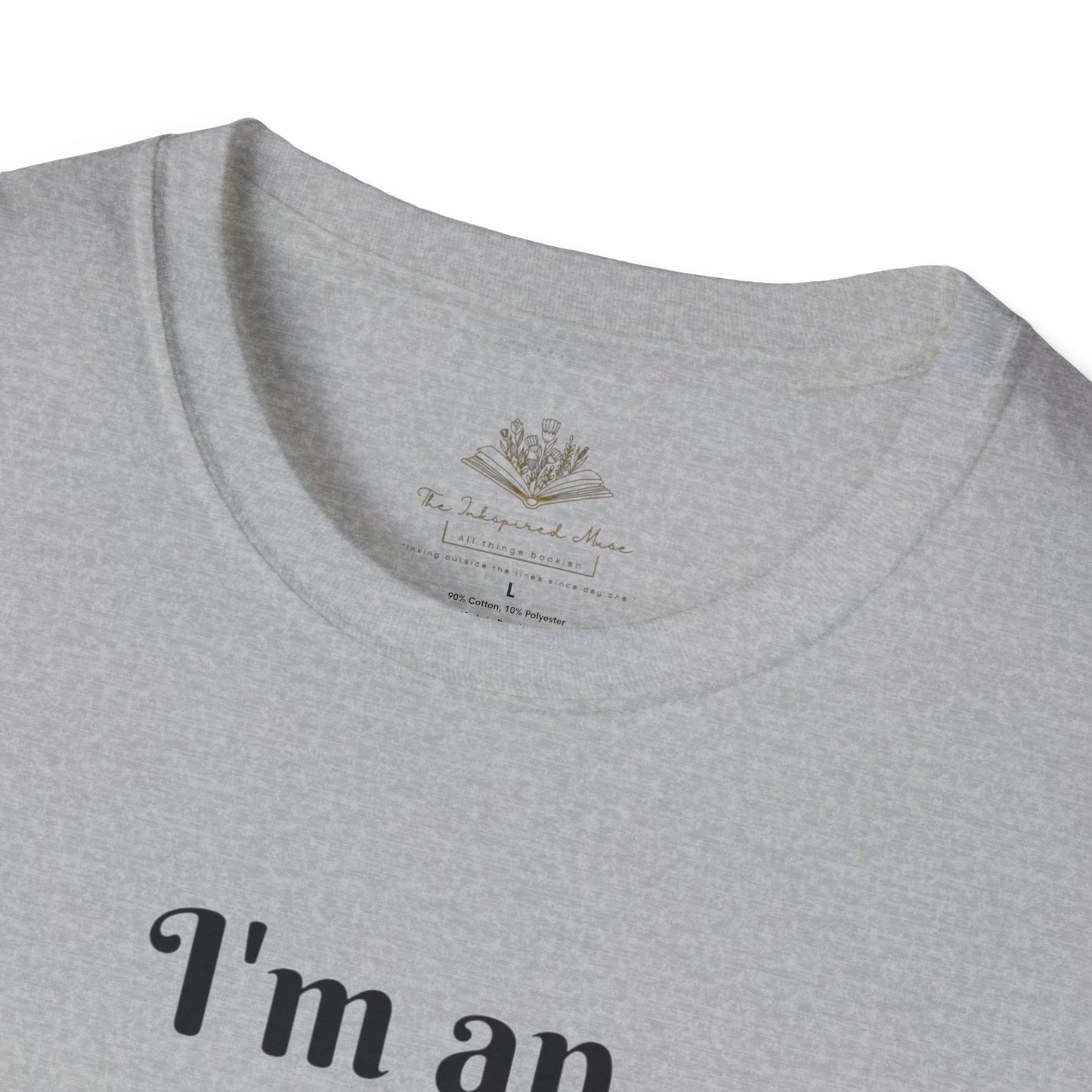 Author Quote T-Shirt, Gift for Writers, Literary Tee, Book Lover Apparel, Cute Author Shirt, Creative Writing Gift