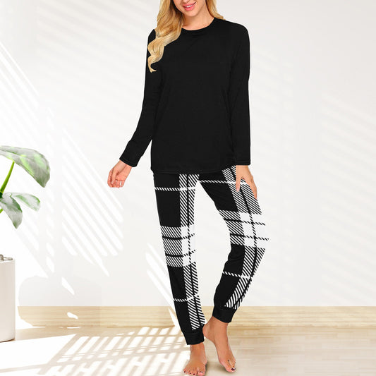 Midnight Plaid 2 Piece Long Sleeve Set