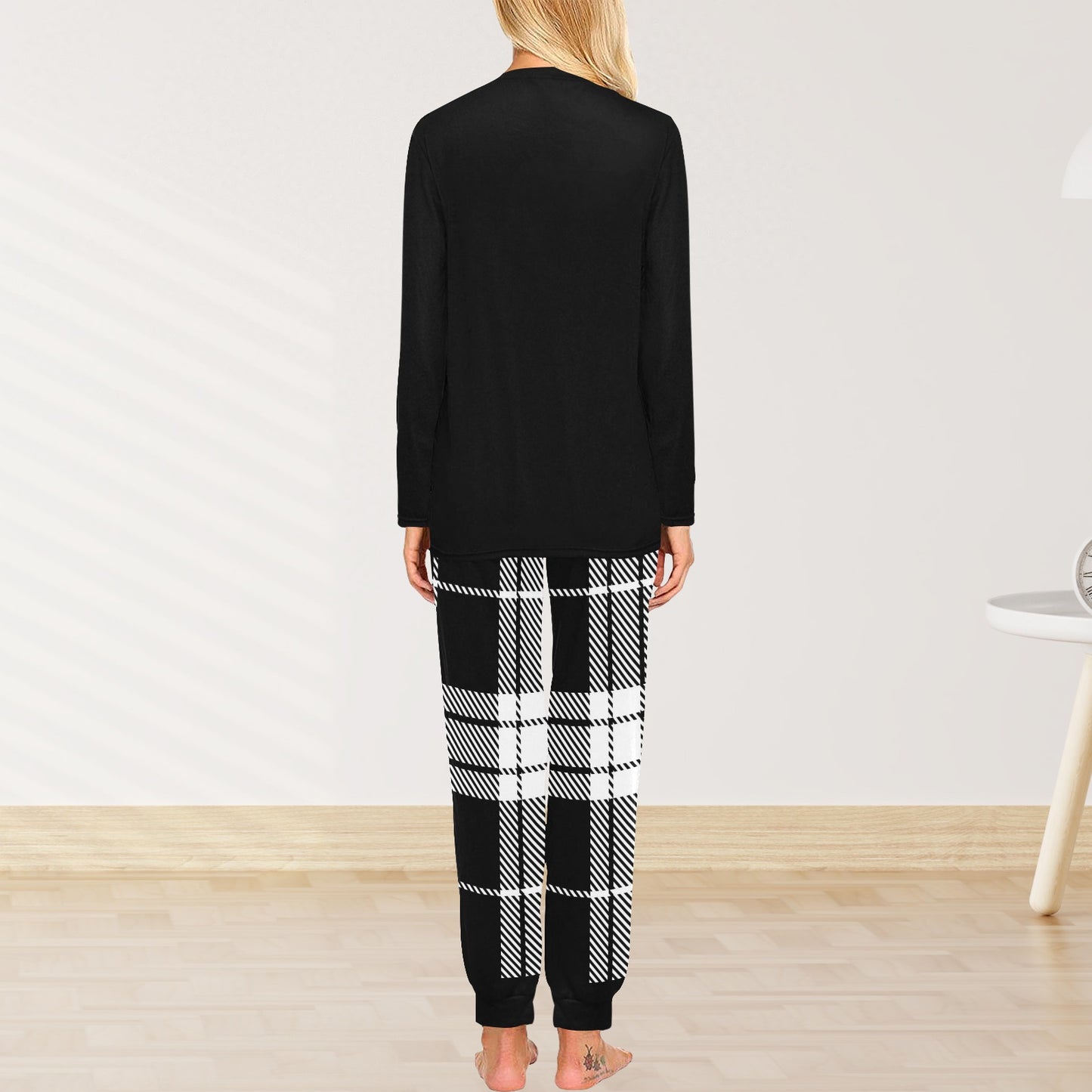 Midnight Plaid 2 Piece Long Sleeve Set
